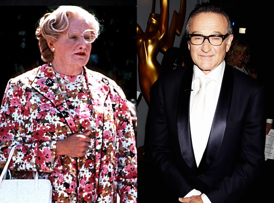 Mrs. Doubtfire, Then and Now, Robin Williams